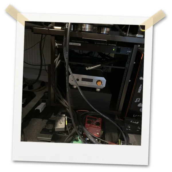Ellis Burson Soloist Voyager with ADAM Audio A7X and Audeze LCD-4z
