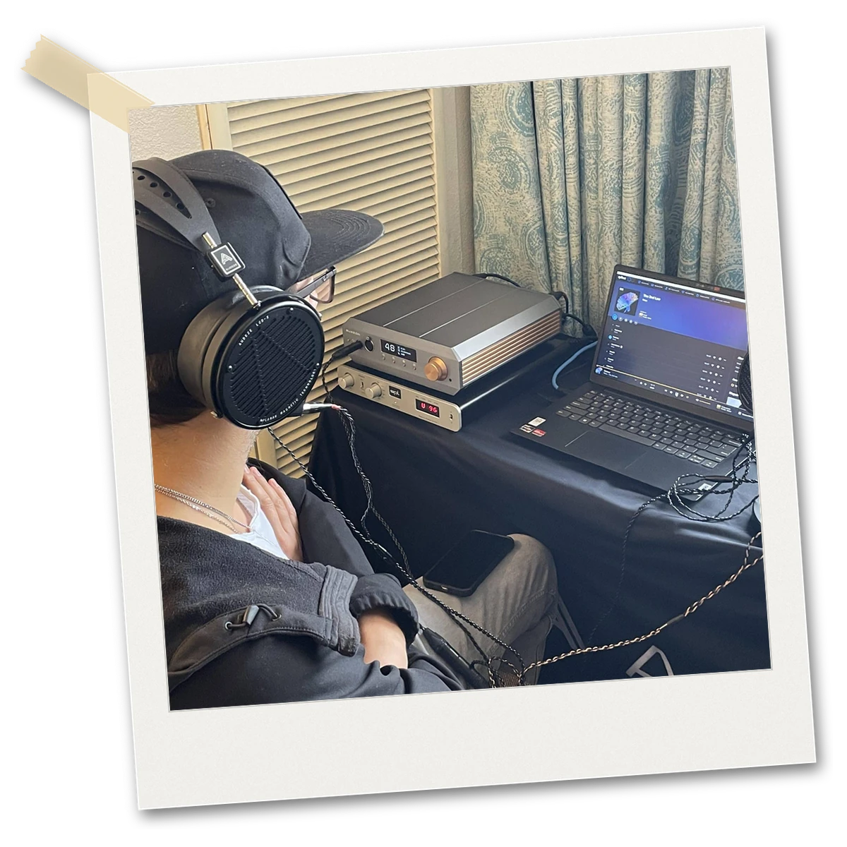 Burson Soloist Voyager with Audeze LCD-5
