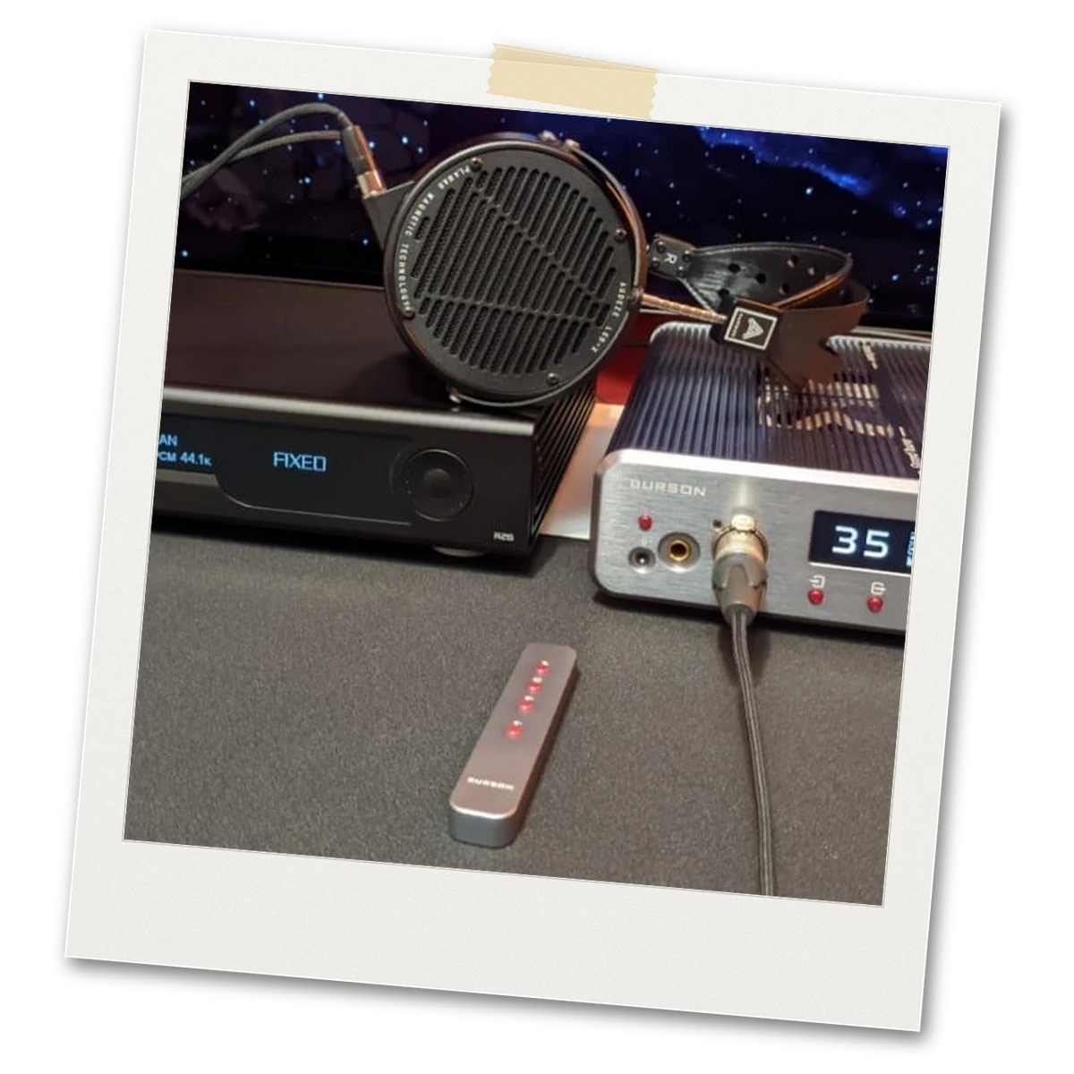 Jed Burson Soloist 3X GT with Audeze LCD-X