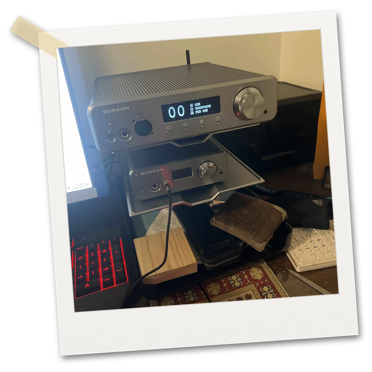Deepak Burson Mothership with Audeze MM-500