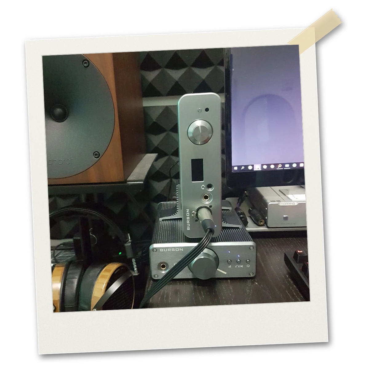 Yogi Burson Funk with Buchardt Audio S400, KEF Q100 and Audeze LCD-2