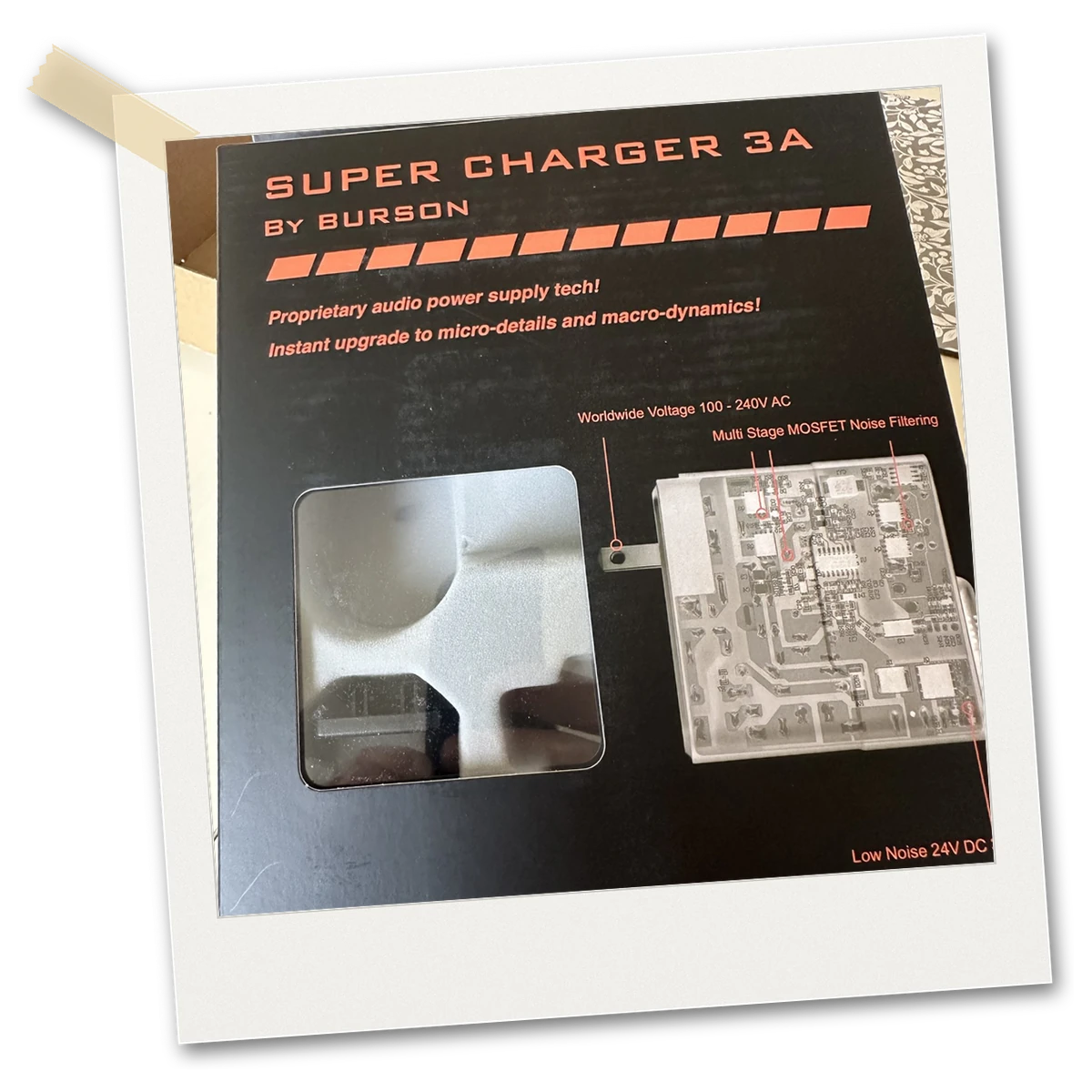 Dom Burson Super Charger 3A with Burson Conductor 3 Reference