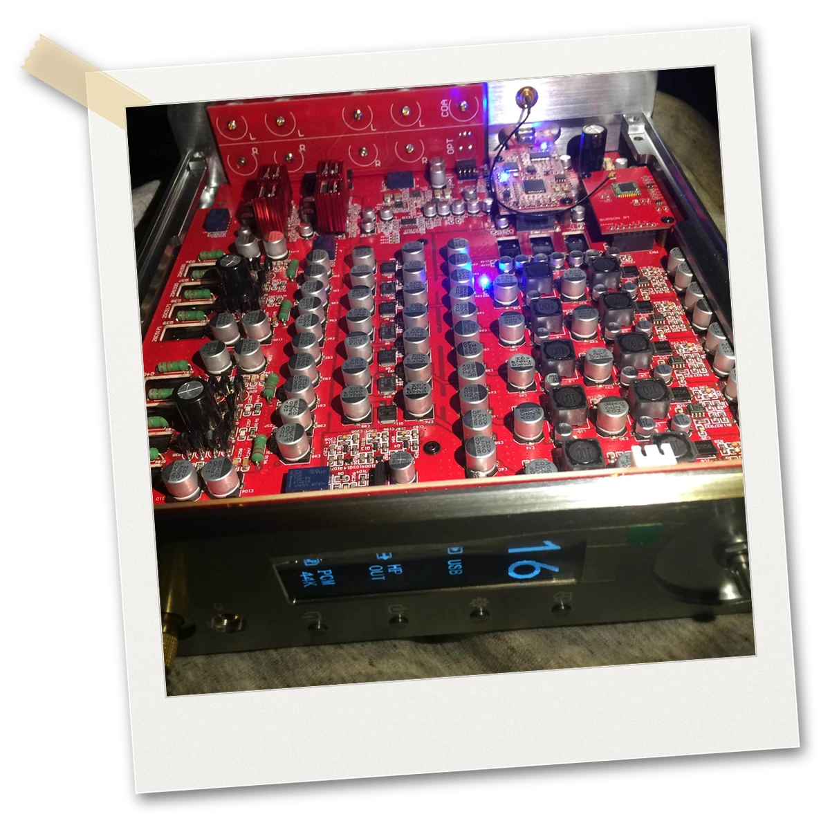 Burson Conductor 3 Reference upgrade with Burson Discrete V7 Vivid opamp