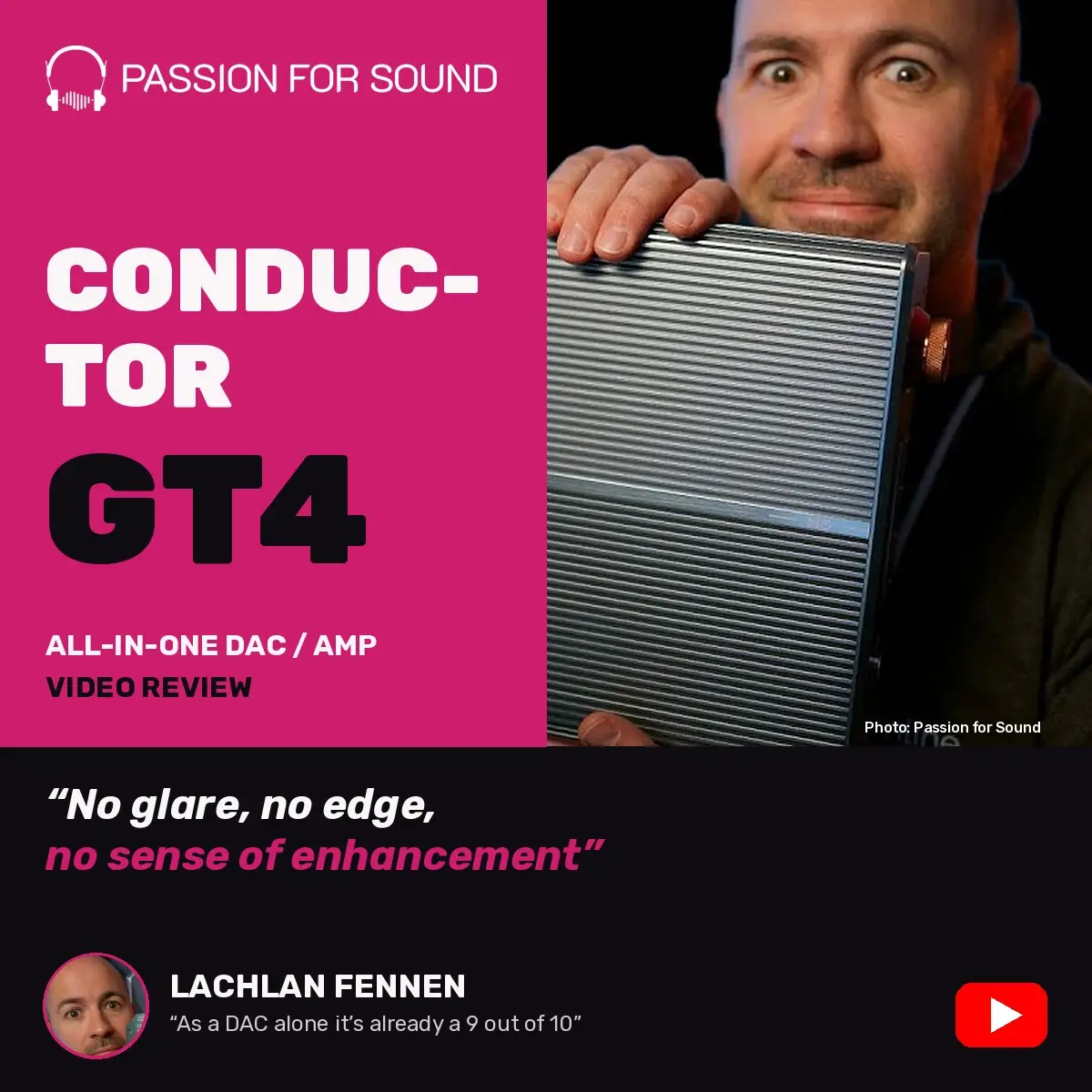 Burson Conductor GT4 Passion for Sound video review cover