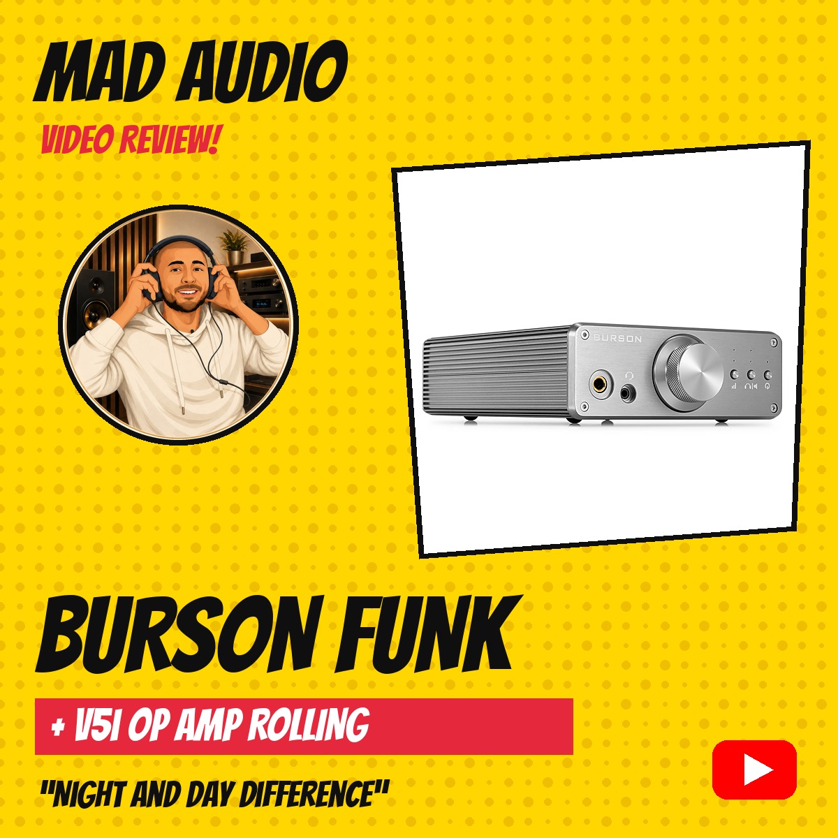 Burson Funk Mad Audio video review cover