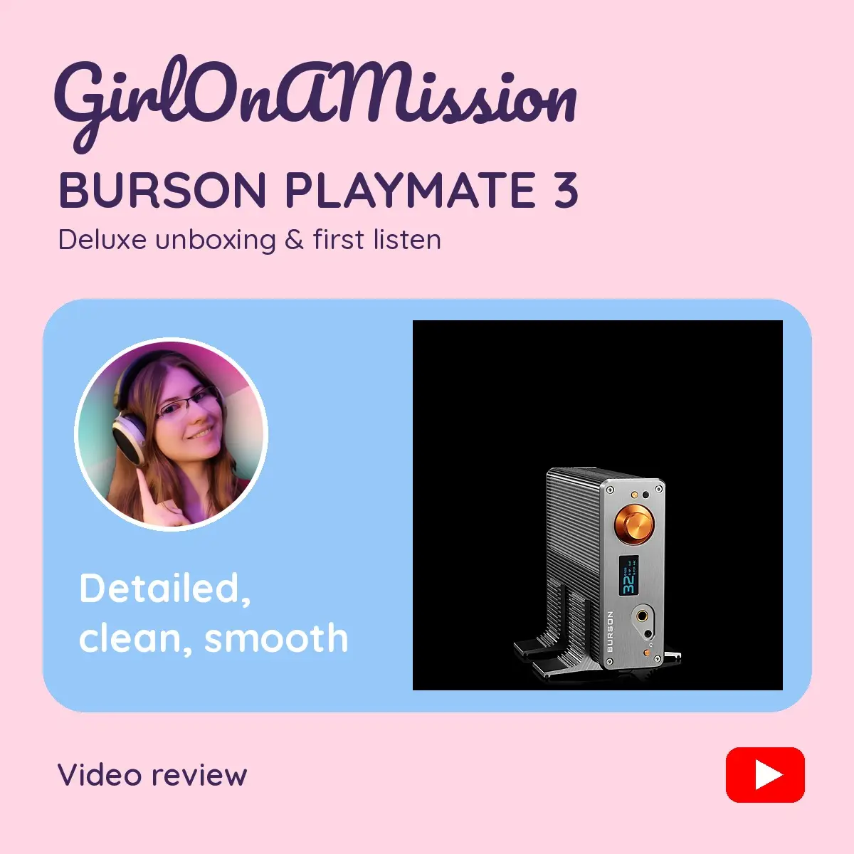Burson Playmate 3 GirlOnAMission video review cover