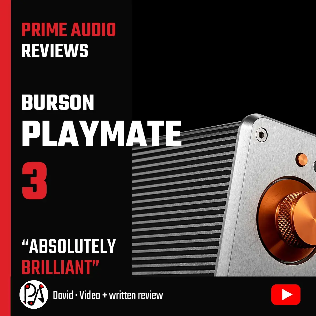 Burson Playmate 3 Prime Audio Reviews video review cover