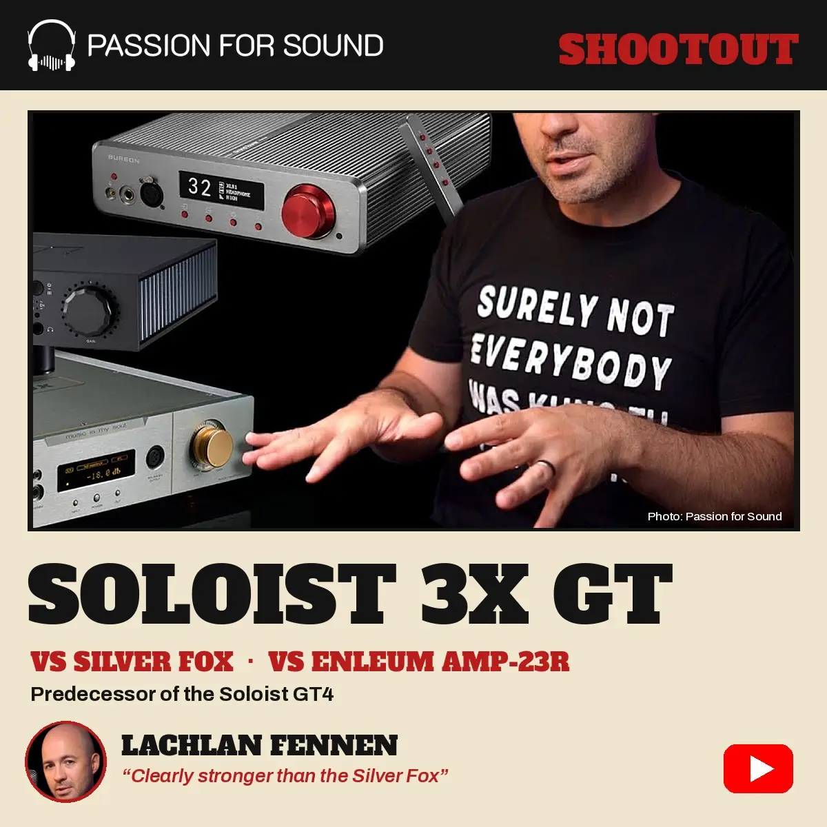 Burson Soloist 3X GT Passion for Sound shootout cover