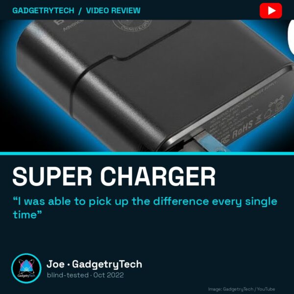 Burson Super Charger 3A magazine-style cover for the GadgetryTech video review: I was able to pick up the difference every single time