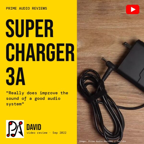 Burson Super Charger 3A magazine-style cover for the Prime Audio Reviews video review