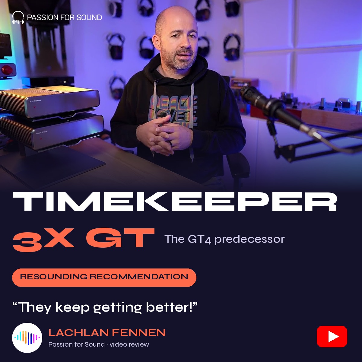 Burson Timekeeper 3X GT Passion for Sound review cover