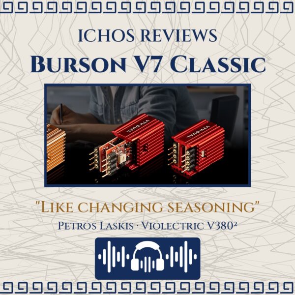 Burson V7 Classic op amp Ichos Reviews review cover