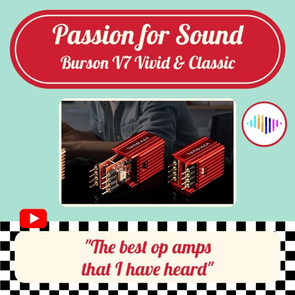 Burson V7 Vivid and V7 Classic Passion for Sound video review cover