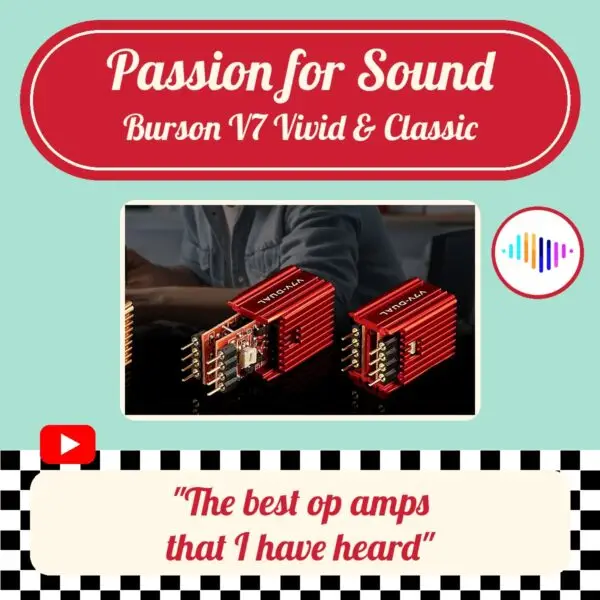 Burson V7 Vivid and V7 Classic Passion for Sound video review cover