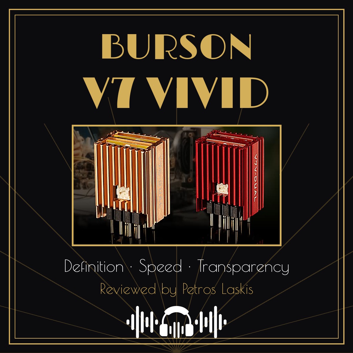 Burson V7 Vivid op amp Ichos Reviews review cover