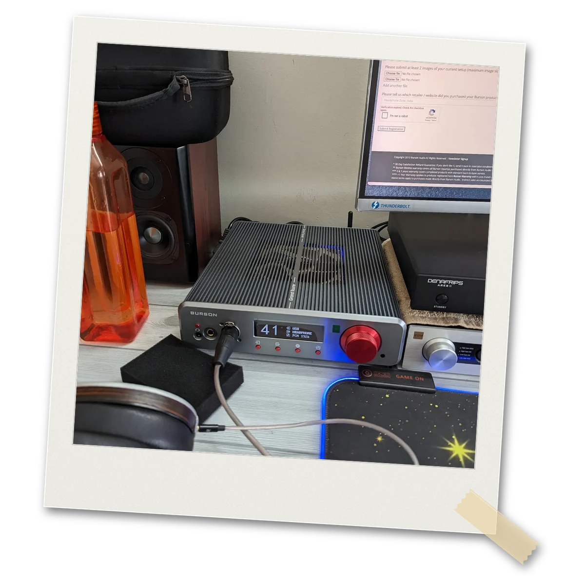 Sagar Burson Conductor 3X GT with Cayin HA-6A and Denafrips Ares II