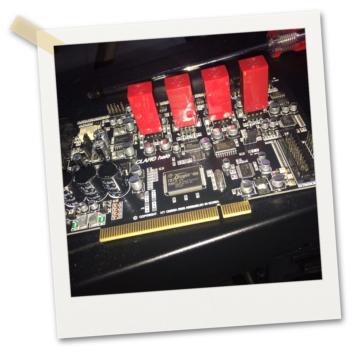 Claro Halo XT upgrade with Burson Discrete V5 opamp