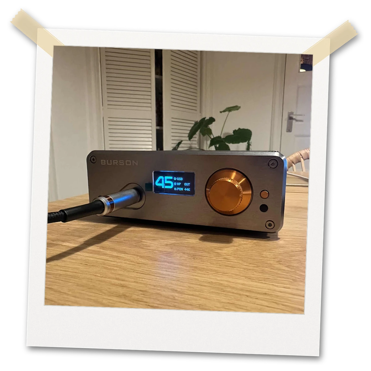 Steffen Burson Playmate 3 with Denon AH-D7200
