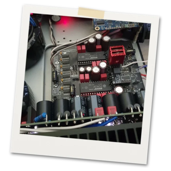 Vuk Burson V7 Vivid Opamp with Diy Dacs and Purifi amplifier