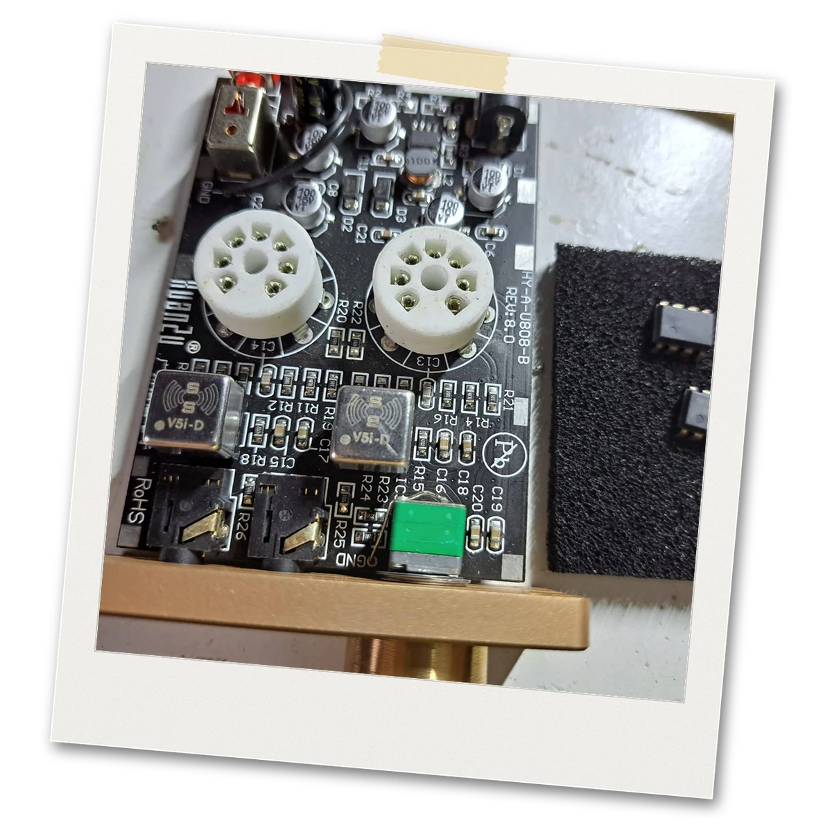 David Burson V5i Opamp with Douk Audio Nobsound NS-08E