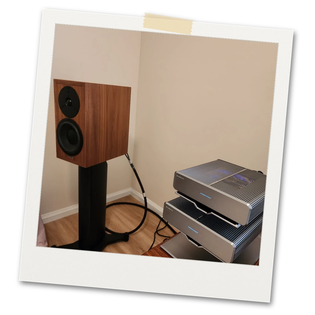 Alain Burson Timekeeper 3X GT with Dynaudio Heritage Specials and Gustard A26