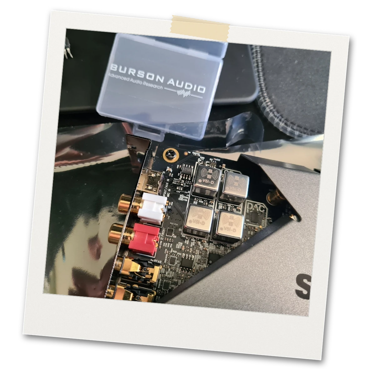 Wojciech Burson V5i Opamp with Elac Debut ConneX DCB41-BK