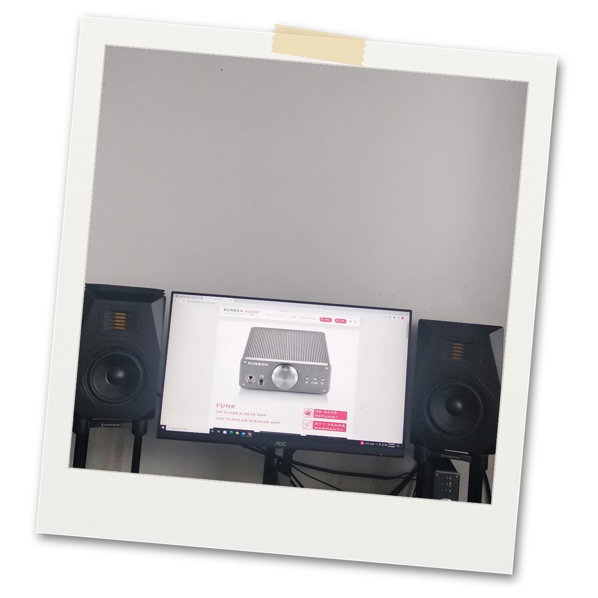Jeffrey Burson Funk with Emotiva B1+