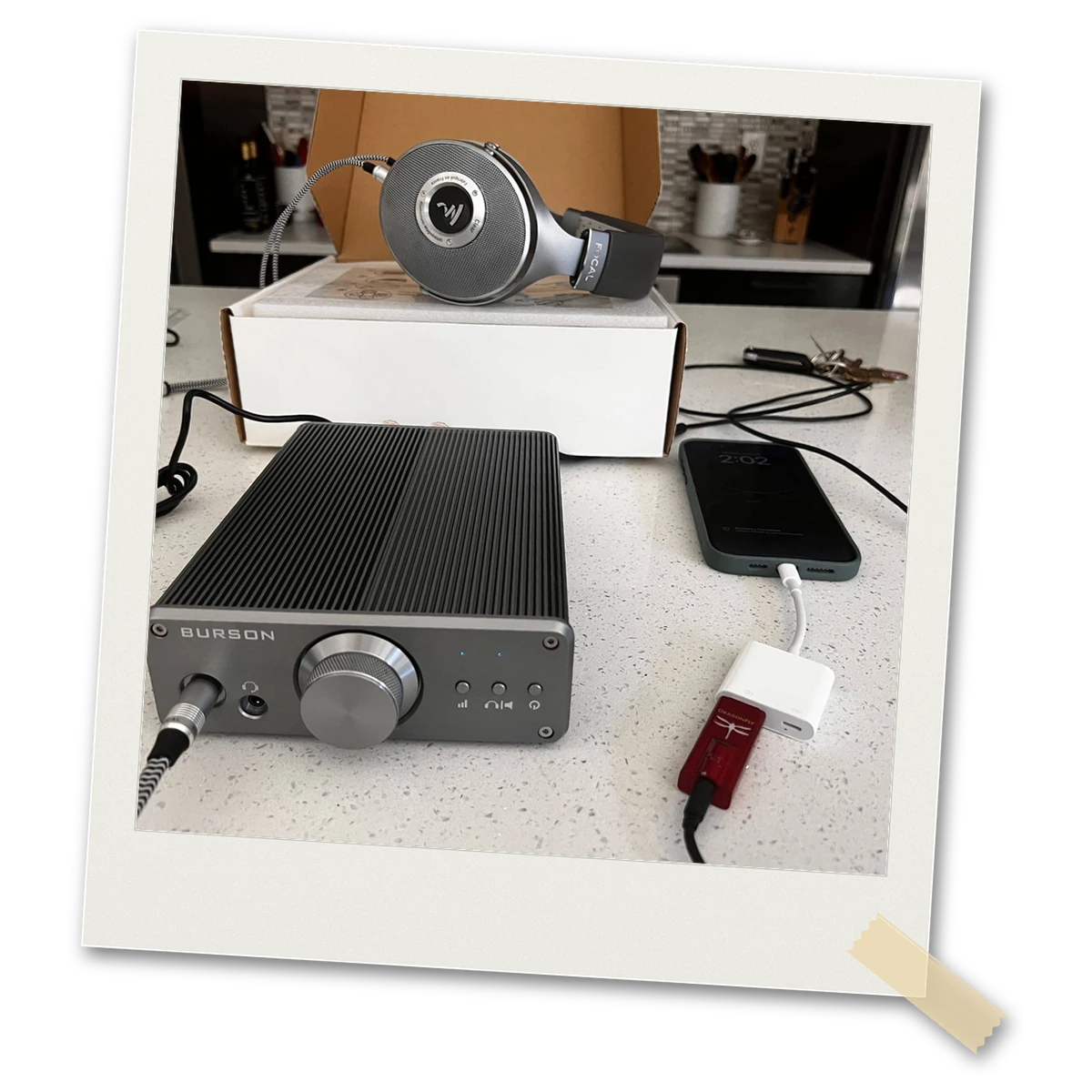Edward Burson Funk with Focal Clear