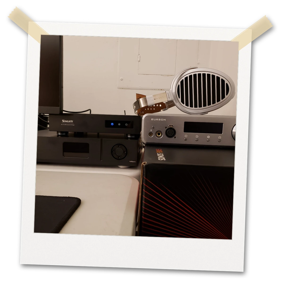 Ikedi Burson Soloist 3X GT with HiFiMAN HE1000 V2