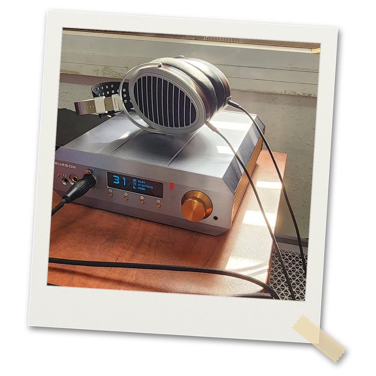 Oozy Burson Soloist Voyager with HiFiMAN HE1000se and Sennheiser HD 6XX