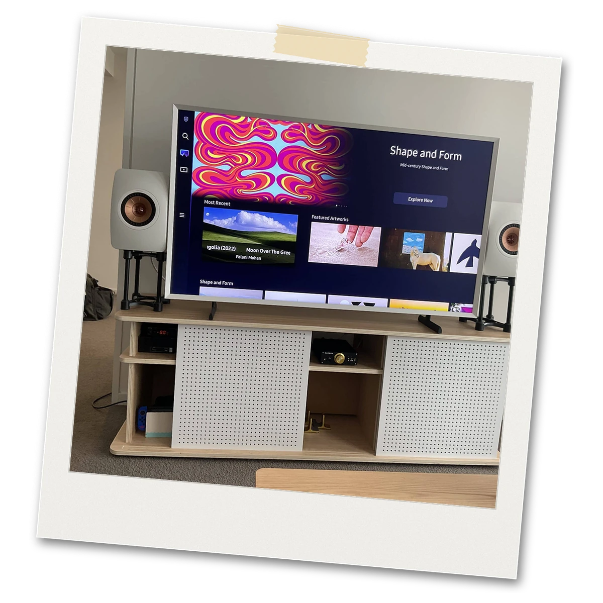 Ricky Burson Funk with KEF LS50 Meta