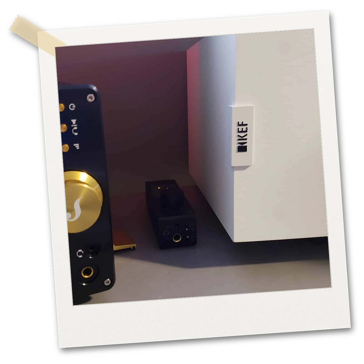 Mitchel Burson Funk with KEF Q150 and AudioQuest Nighthawk