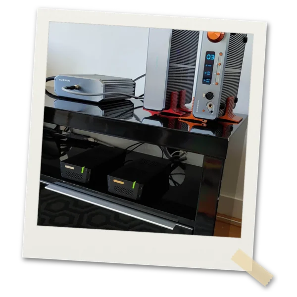 Hannedouche Burson Conductor GT4 with KLH Model 5 and HiFiMAN HE1000se