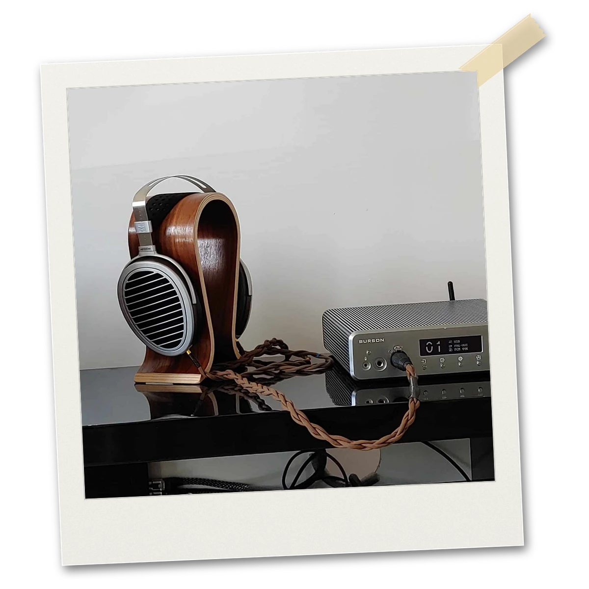 Hannedouche Burson Conductor with KLH Model 5 and HiFiMAN HE1000se
