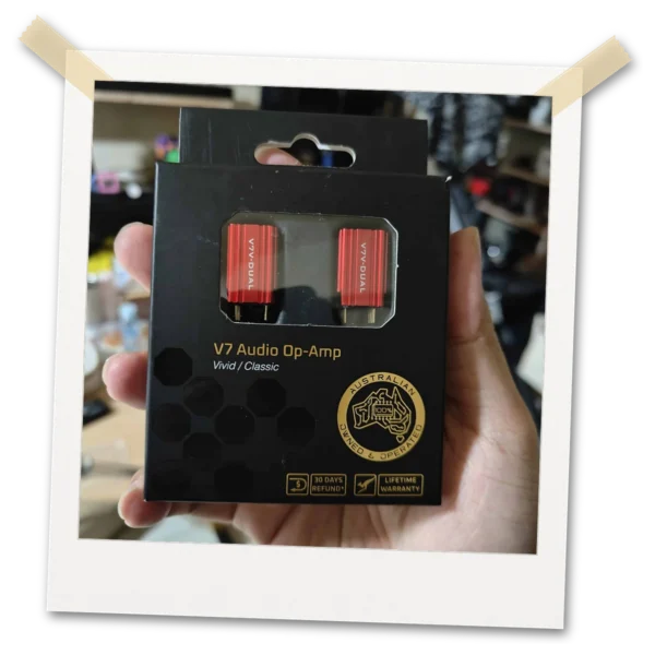 Cheerathep Burson V7 Vivid Opamp with Klipsch The Five