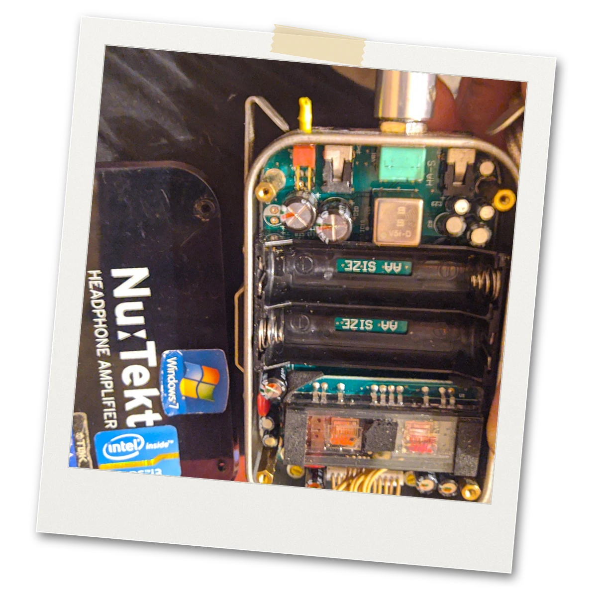 Christian Burson V5i Opamp with Korg HA-S