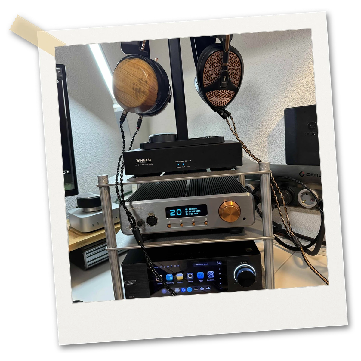 Benjamin Burson Conductor GT4 with Meze Empyrean and ZMF Atrium Closed