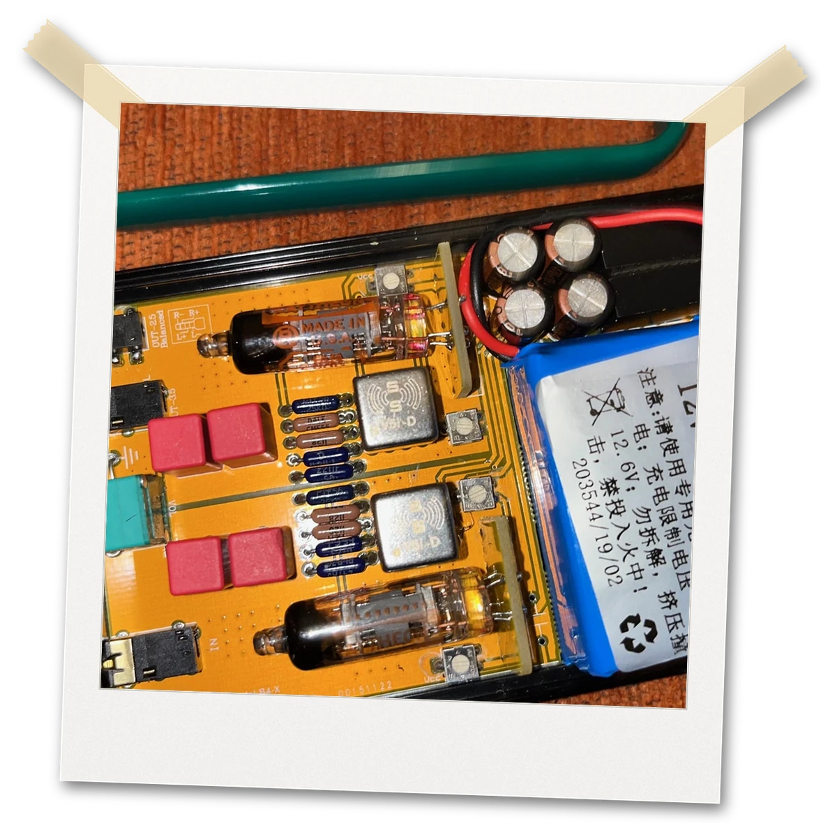 Nobsound Little Bear B4X headphone amp upgrade with Burson Discrete V5i opamp