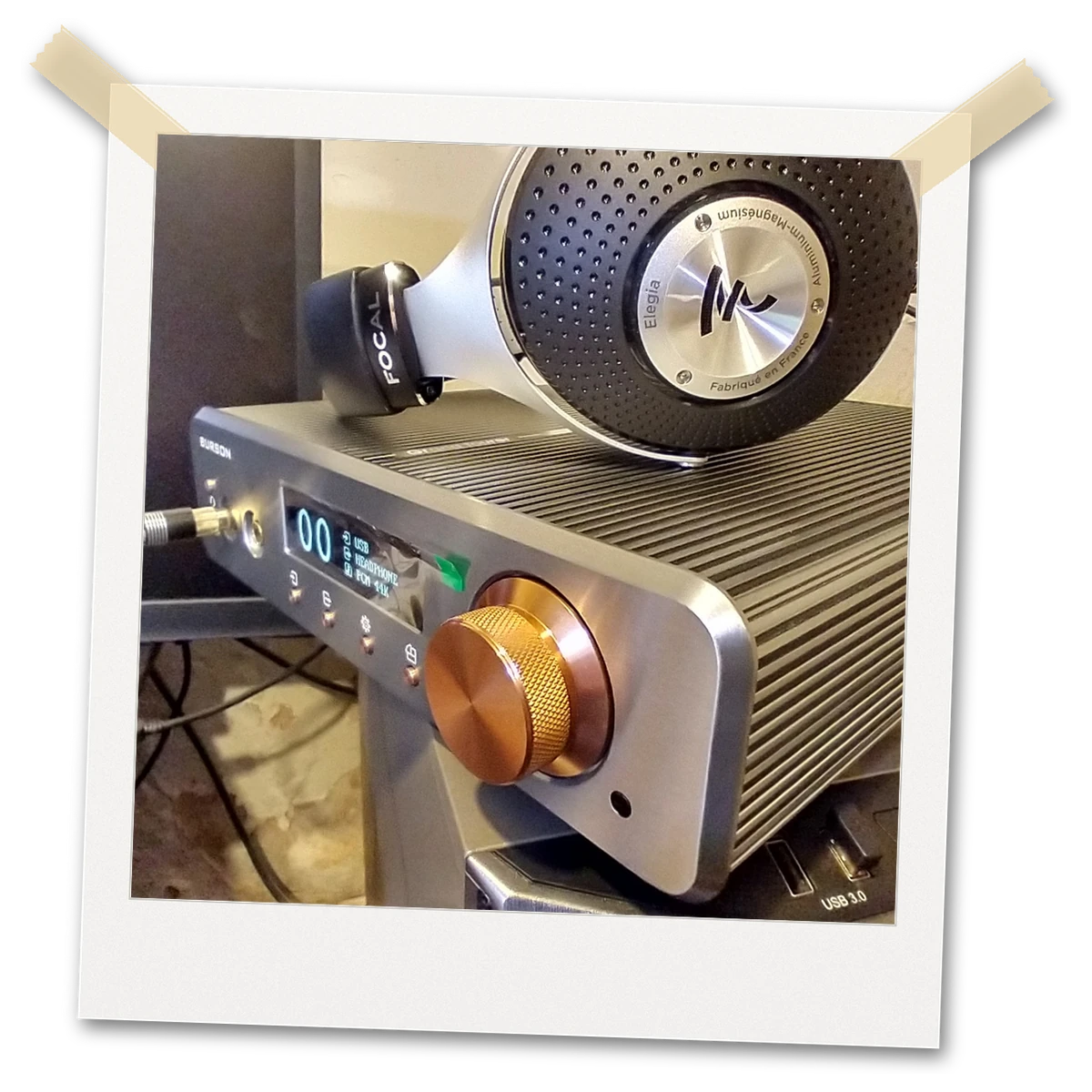 Paul Burson Conductor 3X GT with PMC 25-24 and Focal Elegia