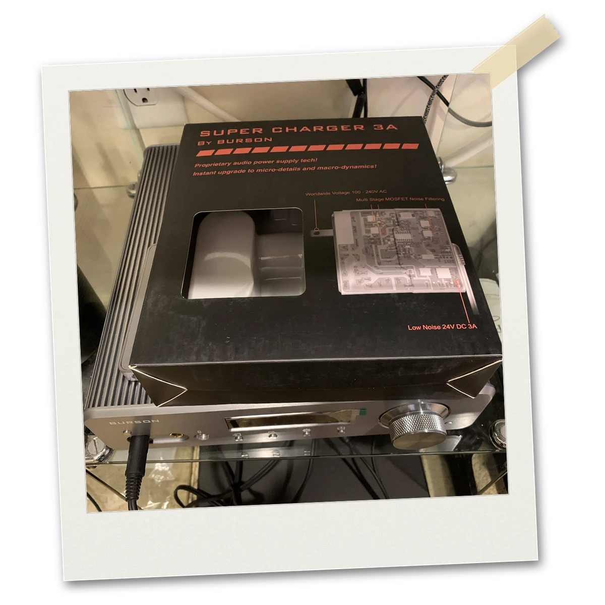 Colin Burson Super Charger 3A with Sennheiser HD 650