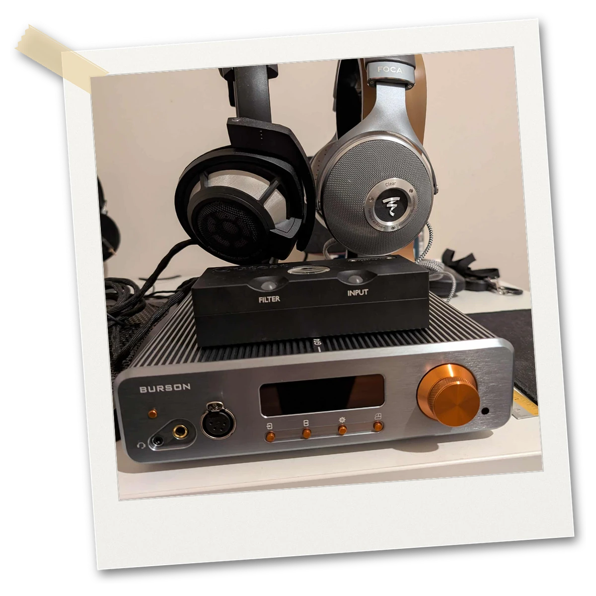 Himalaya Burson Soloist GT4 with Sennheiser HD 800 S and Focal Clear
