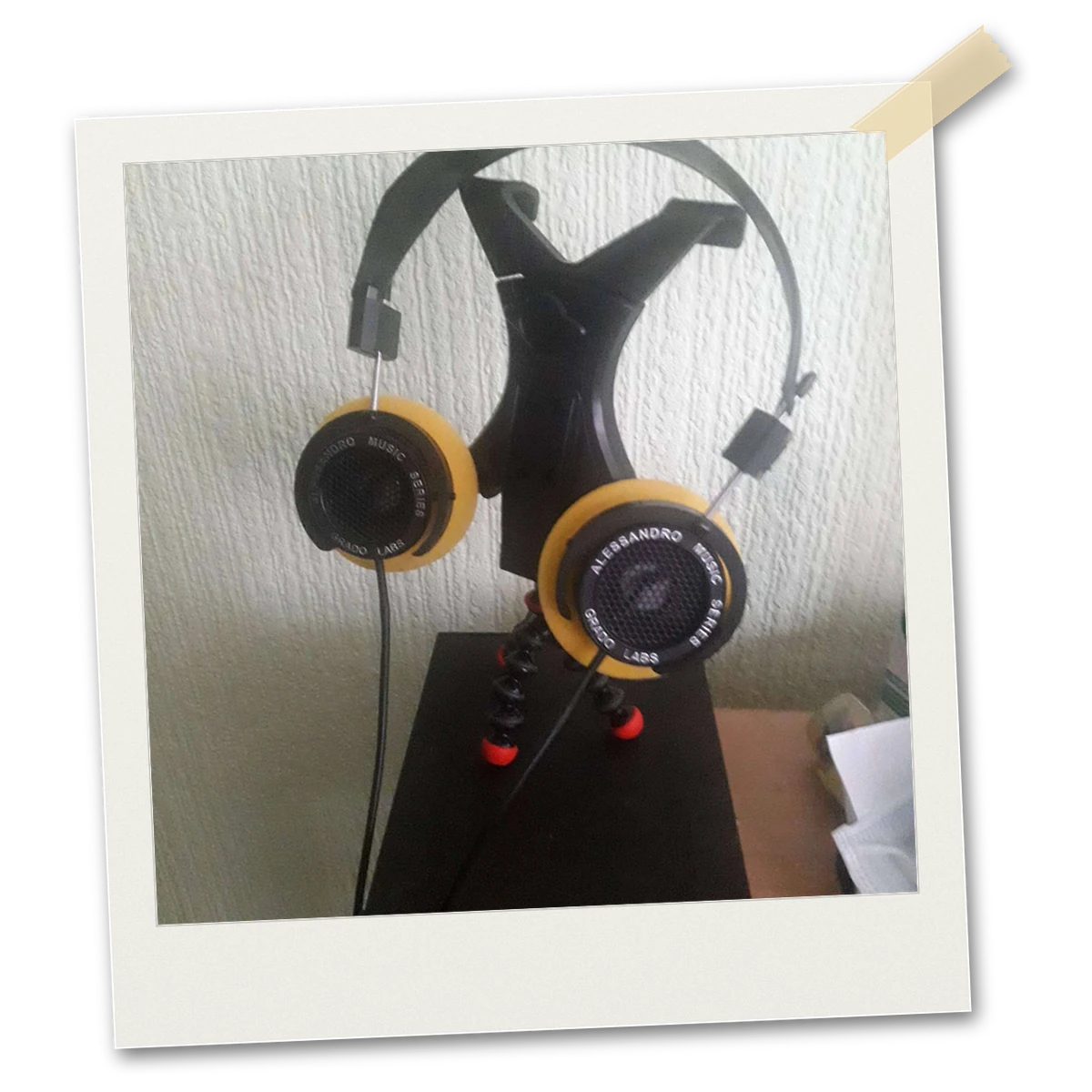 Ian Burson Funk with Sennheiser HD 540 Reference II and Grado Alessandro MS-1