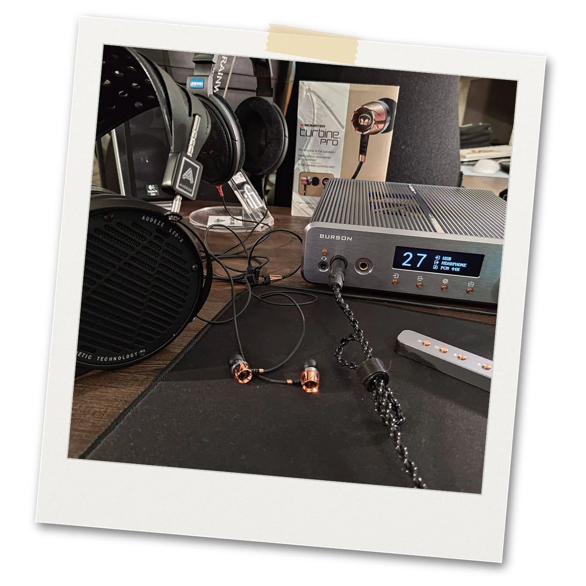 Phillip Burson Conductor 3X GT with Sennheiser HD 600 and Audeze LCD-X