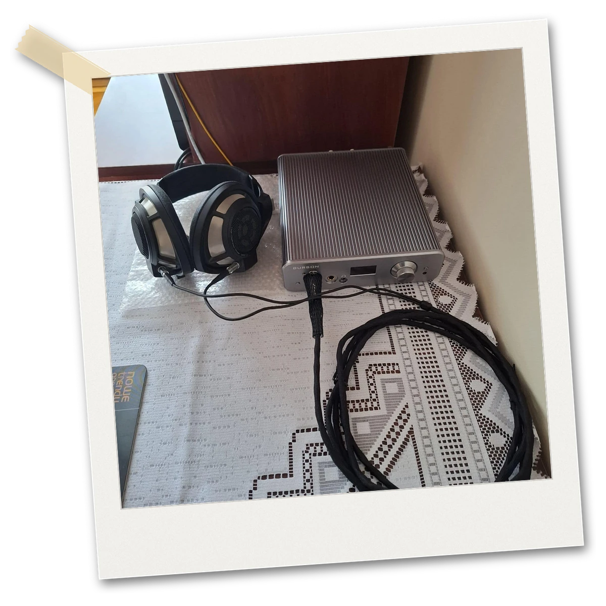 Rafal Burson V7 Vivid Opamp with Sennheiser HD 800 S