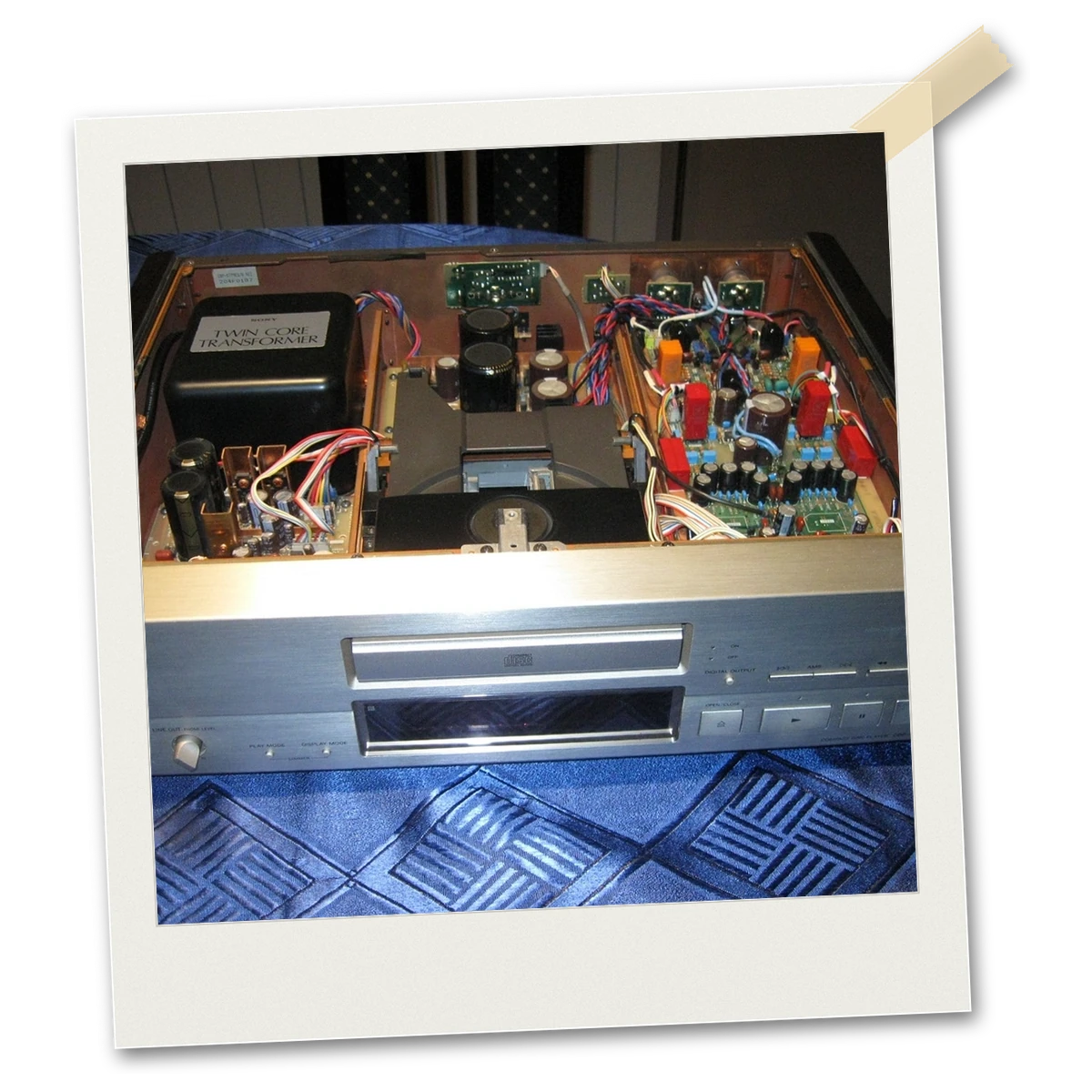 Dragutin Burson V5 Opamp with SONY CDP-X 779ES