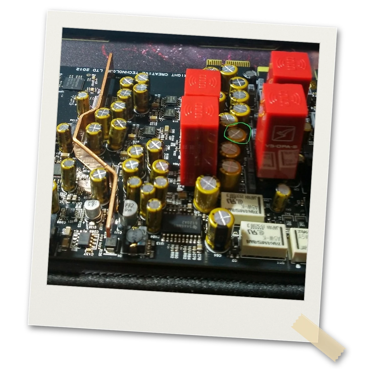Toni Burson V5 Opamp with Creative Sound Blaster ZxR