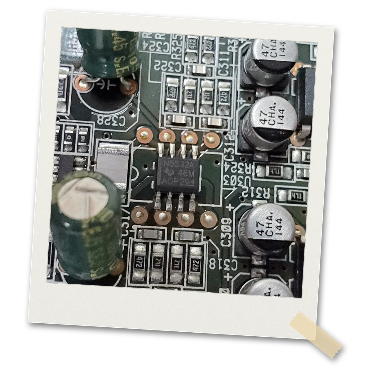 TEAC UD-501 DAC upgrade with Burson Discrete V5 opamp