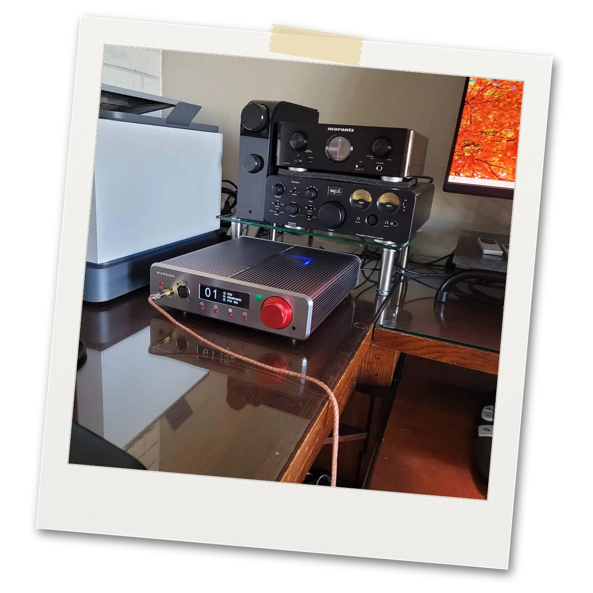 David Burson Conductor 3X GT with Wharfedale 12.2 and Focal Clear