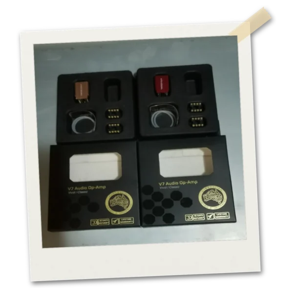 George Burson V7 Vivid and Classic Opamps with Yamaha NS-777