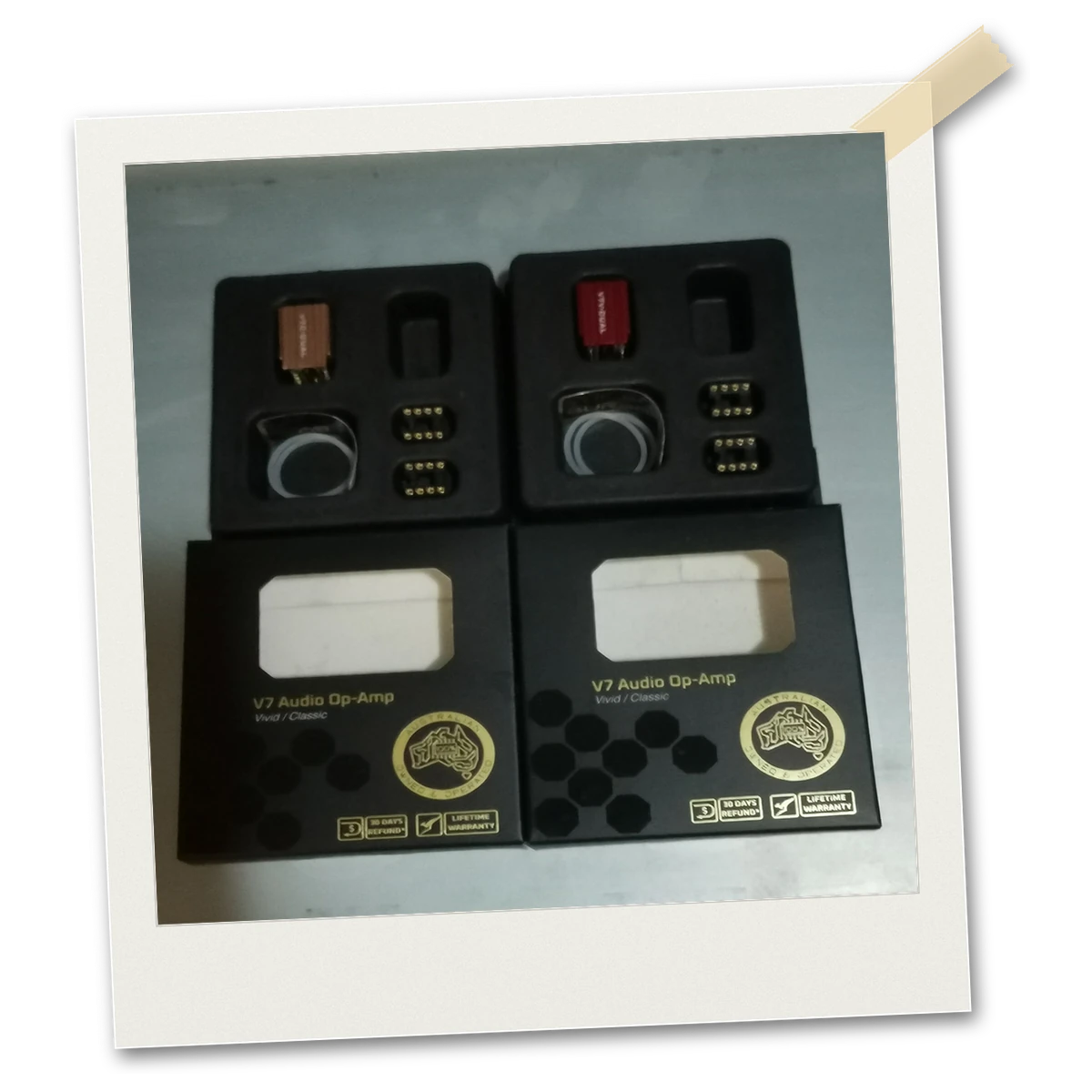 George Burson V7 Vivid and Classic Opamps with Yamaha NS-777